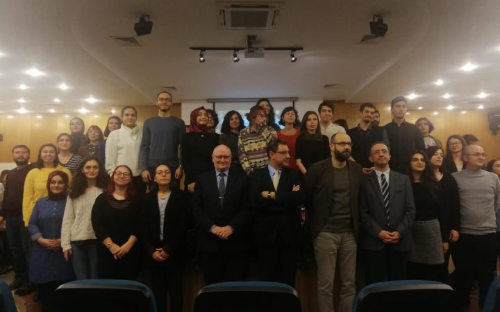 Bilkent Üniversitesi Türkçe Dersi Ödül Töreni. 29 Kasım 2019. 